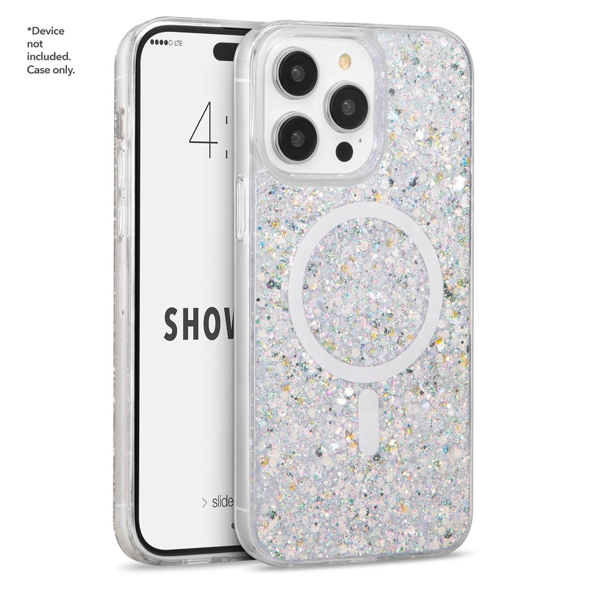 Showcase Slim Glam - iPhone 15 Pro Silver w/ MagSafe Cases