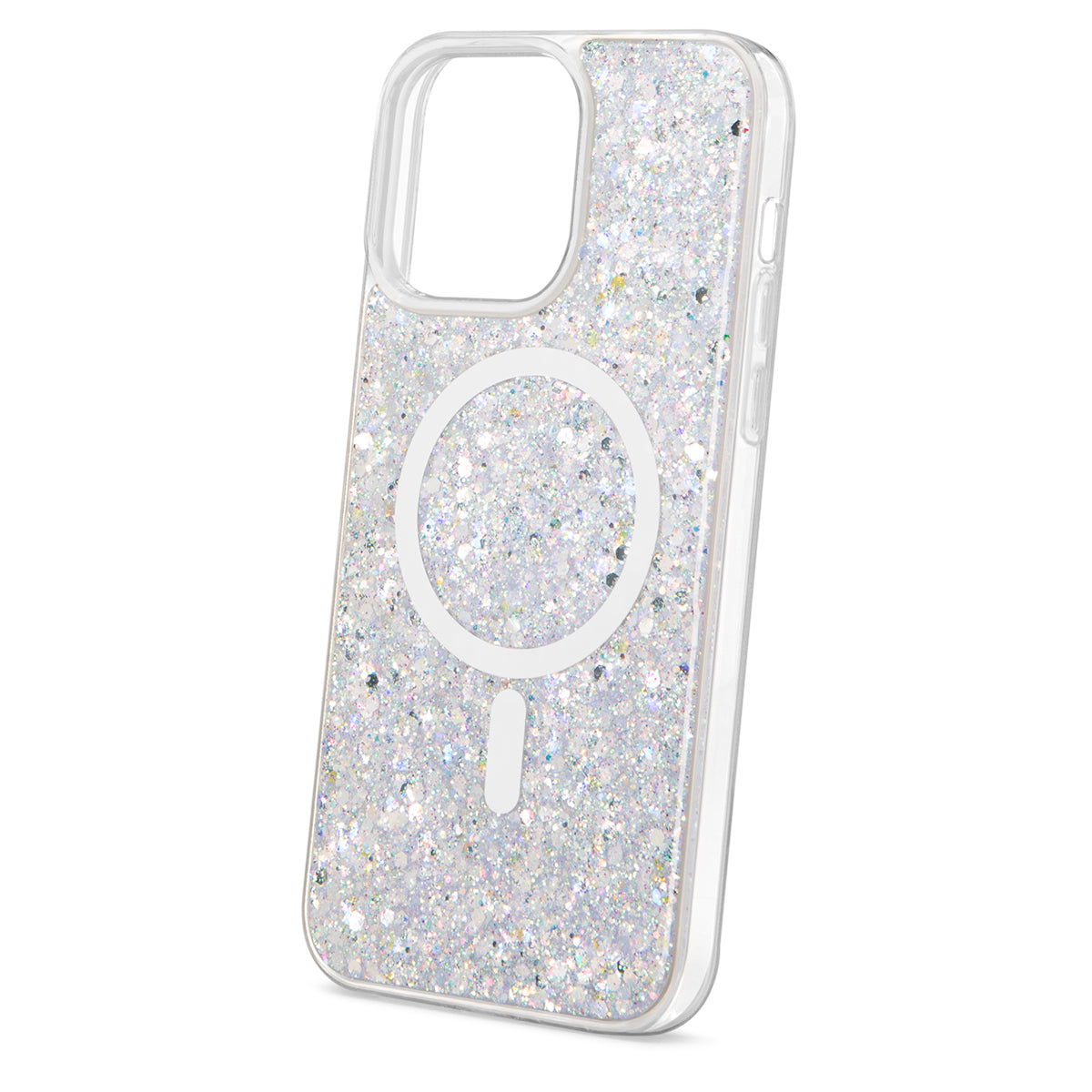 Showcase Glam - iPhone 15 Pro Silver w/ MagSafe Case