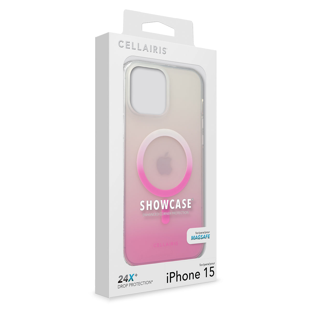 Showcase Ombre - iPhone 15/ iPhone 14/ iPhone 13 Pink w/ MagSafe Case