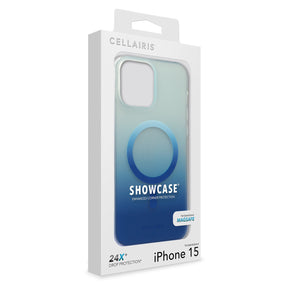 Showcase Slim Ombre - iPhone 15 Navy Blue w/ MagSafe Cases