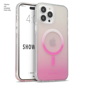 Showcase Slim Ombre - iPhone 15 Pro Pink w/ MagSafe Cases