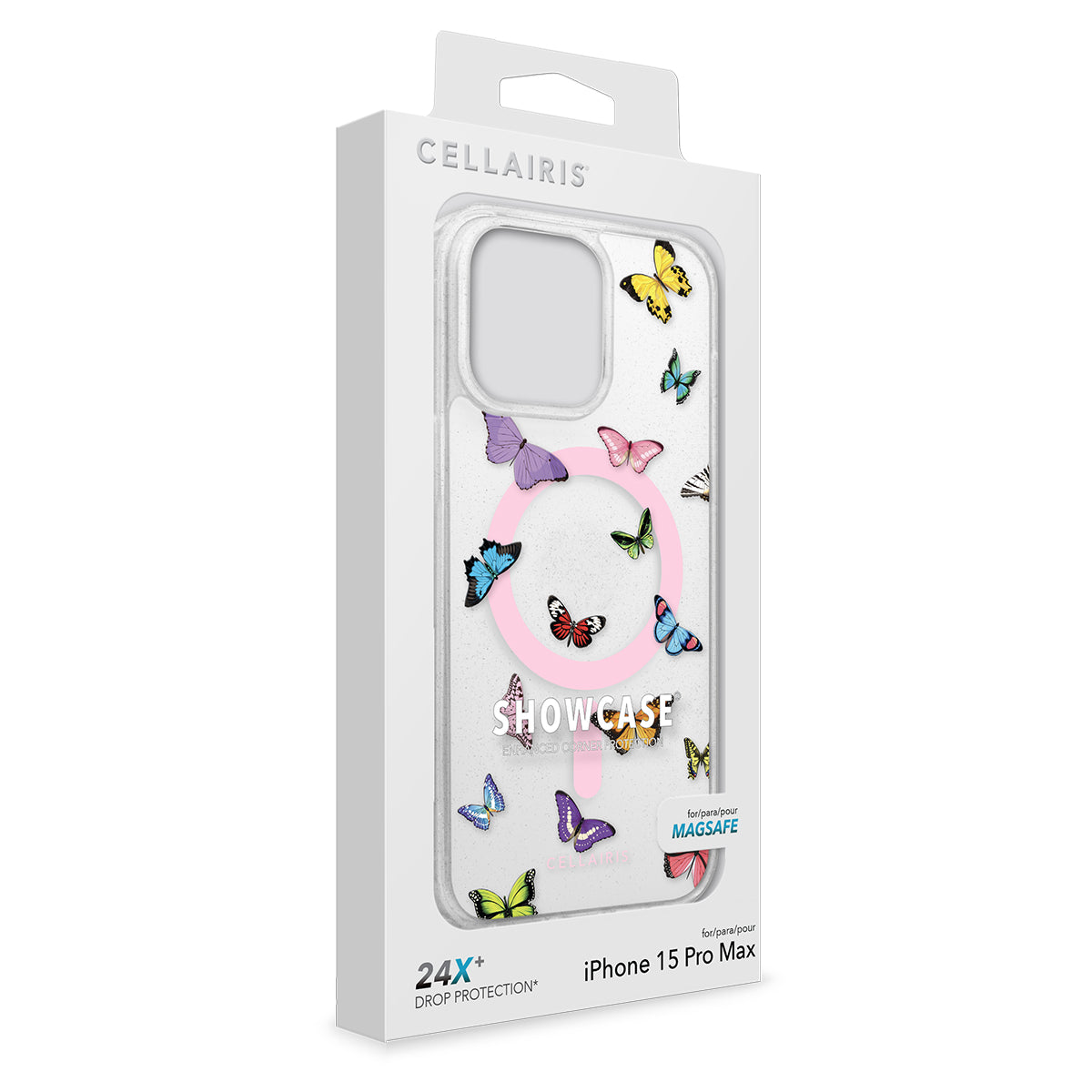 Showcase Prints - iPhone 15 Pro Max Happy Day Glitter w/ MagSafe Case