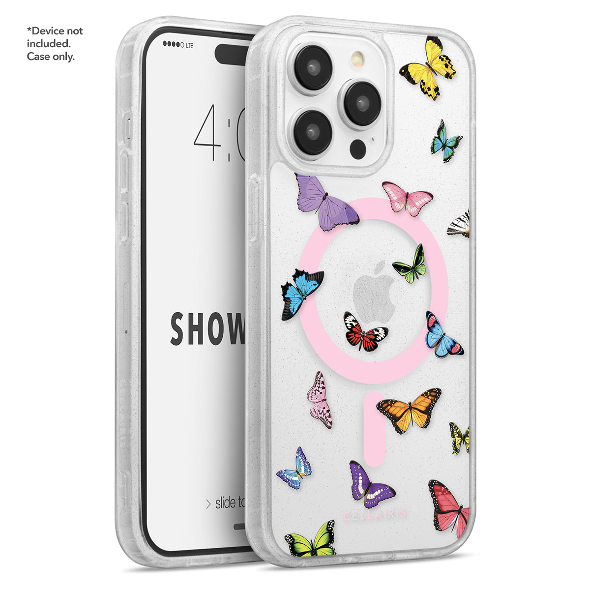 Showcase Slim Prints - Apple iPhone 13 Pro Max/ 12 Pro Max Happy Day Glitter w/ MagSafe Cases