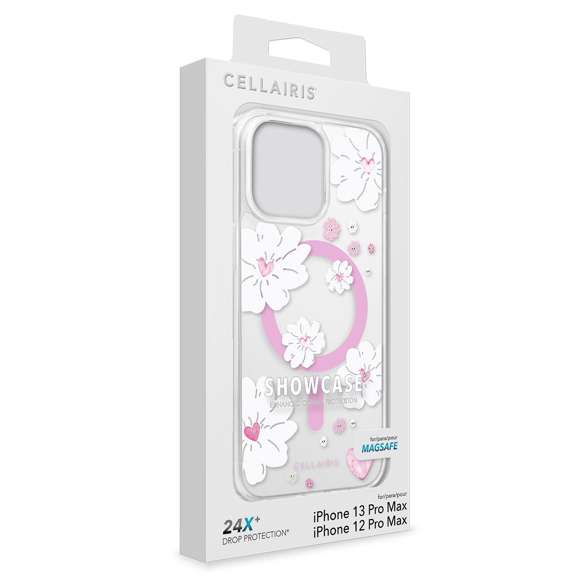 Showcase Prints - iPhone 13 Pro Max/ iPhone 12 Pro Max Flower Love w/ MagSafe Case