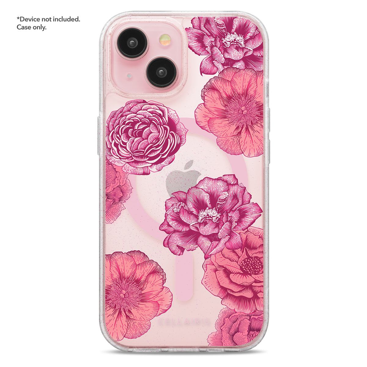 Showcase Prints - iPhone 15/ iPhone 14 Peonies w/ MagSafe Case