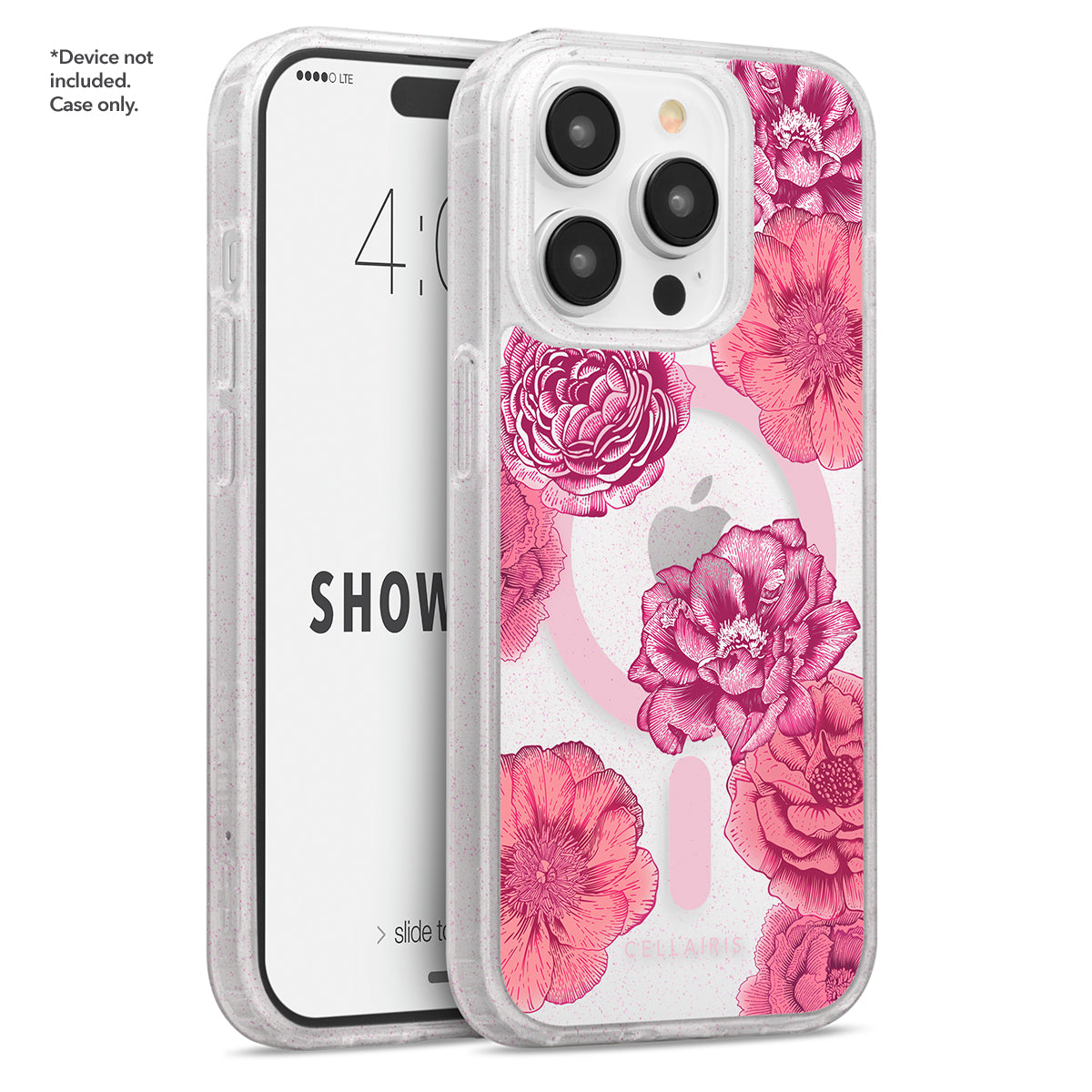 Showcase Prints - iPhone 15 Pro Peonies w/ MagSafe Case