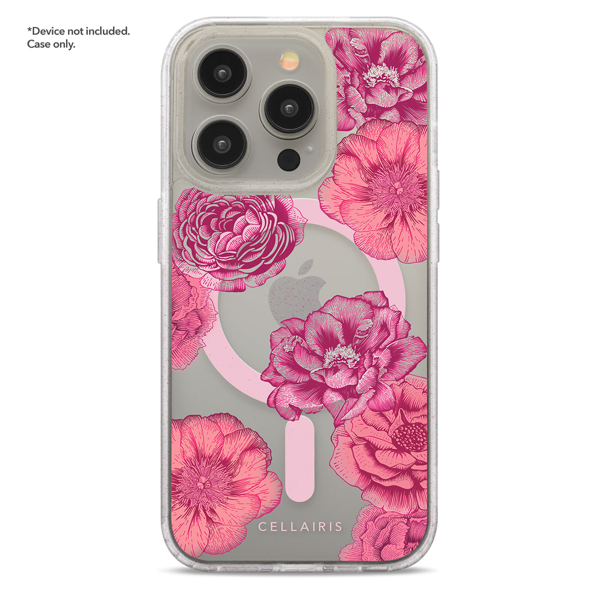 Showcase Prints - iPhone 15 Pro Peonies w/ MagSafe Case