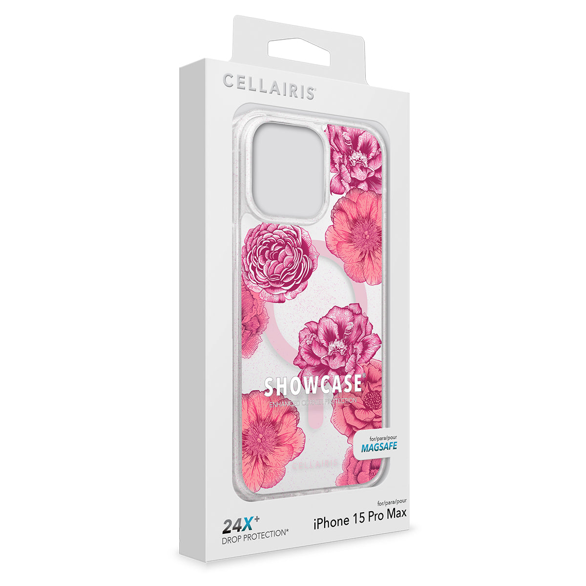 Showcase Prints - iPhone 15 Pro Max Peonies w/ MagSafe Case