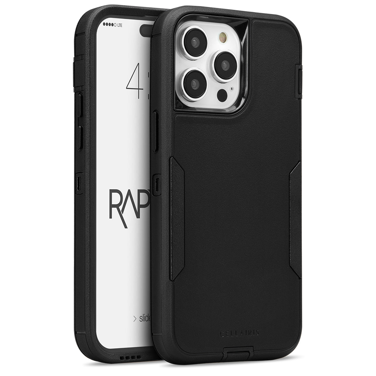 Rapture Rugged - iPhone 14 Pro Max/ iPhone 13 Pro Max Black w/ MagSafe Phone Case