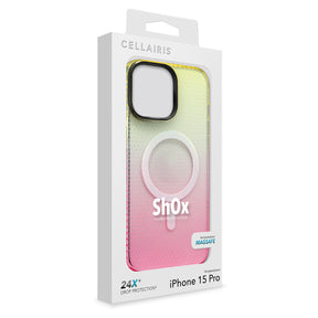 ShOx Ombre - iPhone 15 Pro Golden Yellow/ Hot Pink w/ MagSafe Cases
