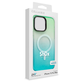 ShOx Ombre - iPhone 15 Pro Max Emerald/ Ocean Blue w/ MagSafe Cases