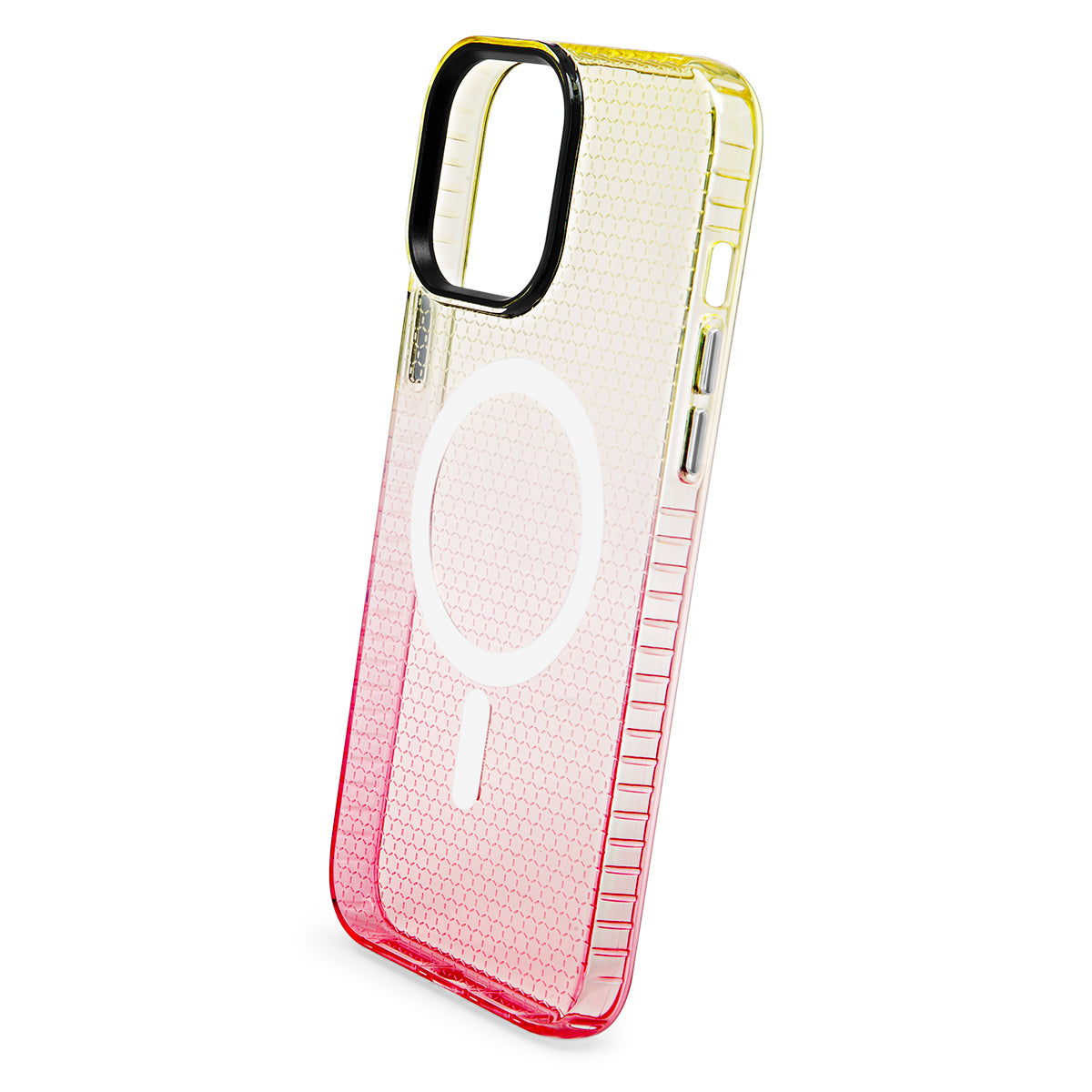 ShOx Ombre - iPhone 15 Pro Max Golden Yellow/ Hot Pink w/ MagSafe Cases