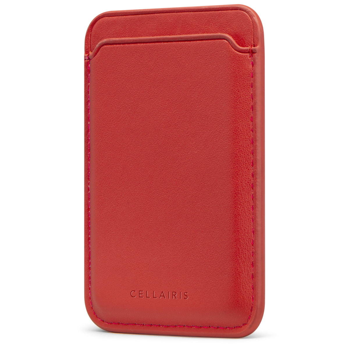 Wallet - Vegan Leather Red w/ MagSafe Accessories