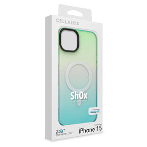 ShOx Ombre - iPhone 15 Emerald/ Ocean Blue w/ MagSafe Cases