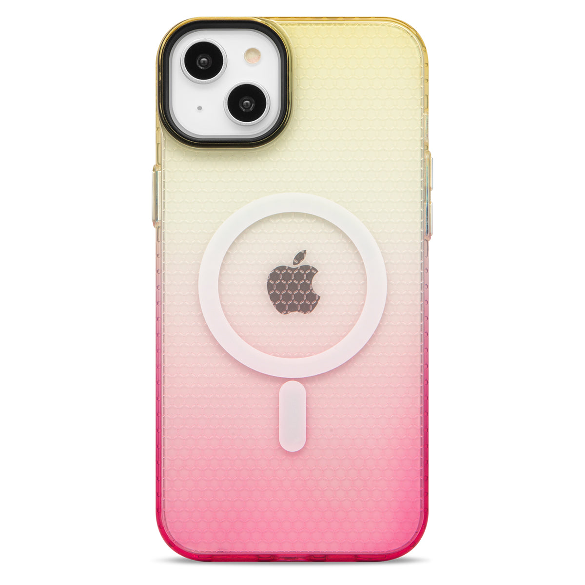 ShOx Ombre - iPhone 15 Golden Yellow/ Hot Pink w/ MagSafe Cases