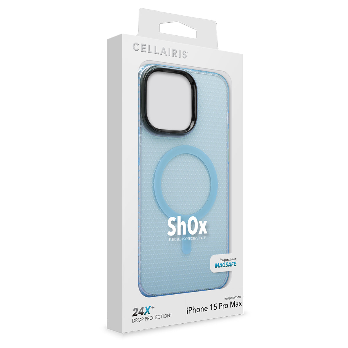 ShOx - iPhone 15 Pro Max Blue w/ MagSafe Cases