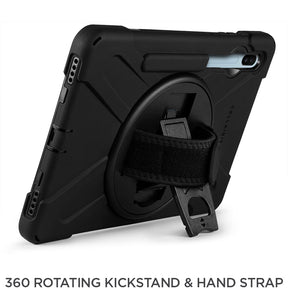 Rapture Rugged - Samsung Tab S6 10.5" T860 w/ Kickstand & Hand Strap Tablet Cases