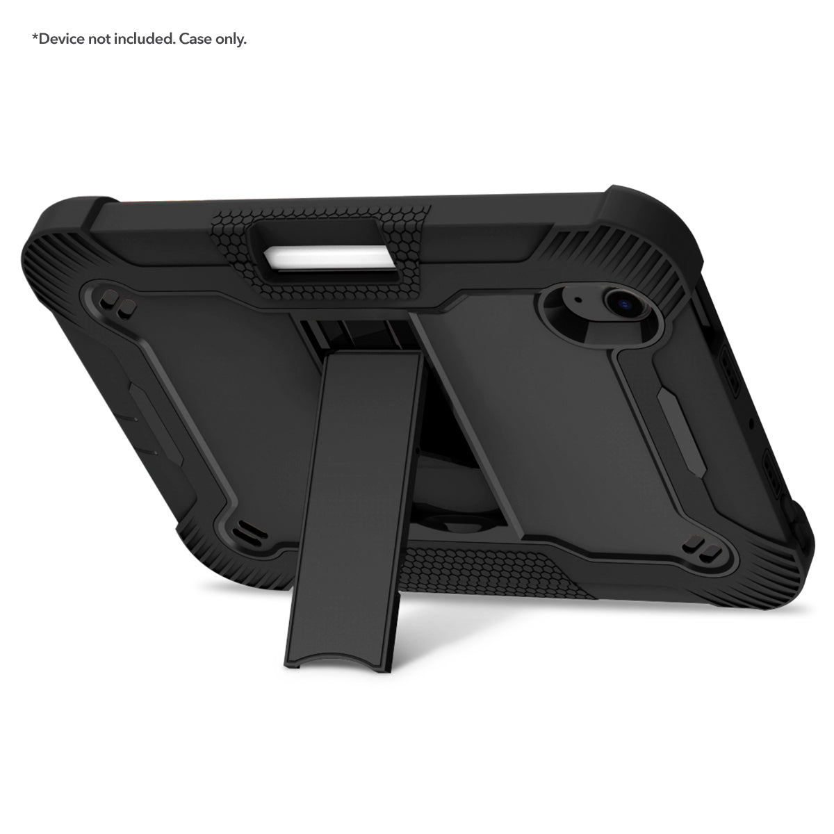 Rapture Rugged - Apple iPad Mini 6 w/ Kickstand Only Black Tablet Cases
