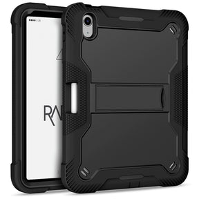 Cellairis Rapture Rugged - Apple iPad 10.2" Gen10 w/ Kickstand Only Black Tablet Cases