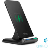 Wireless Charging Phone Stand Black Wireless Chargers