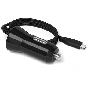 Car Charger - 3FT Micro USB Black Car Adapters