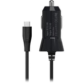 Car Charger - 3FT Micro USB Black (Bluk) Car Adapters