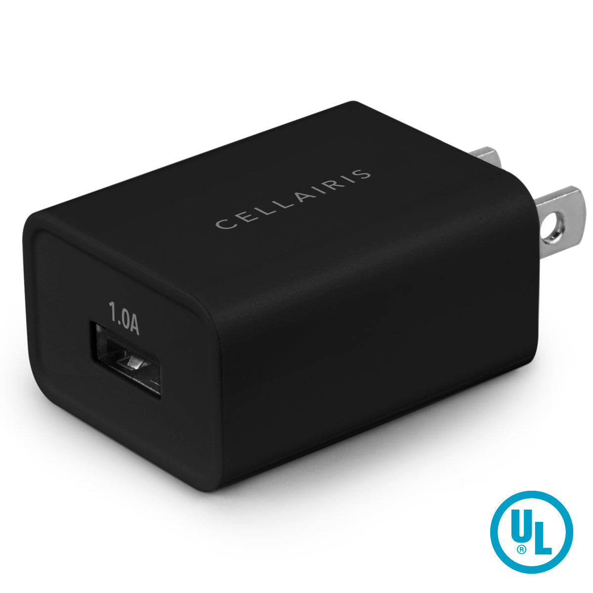 Cellairis Wall Charger - Dual USB-A 4.8A (2.4A + 2.4A) Black Wall Chargers