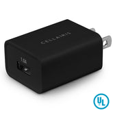 Wall Adapter - Dual USB-A 4.8A (2.4A + 2.4A) Black Wall Adapters