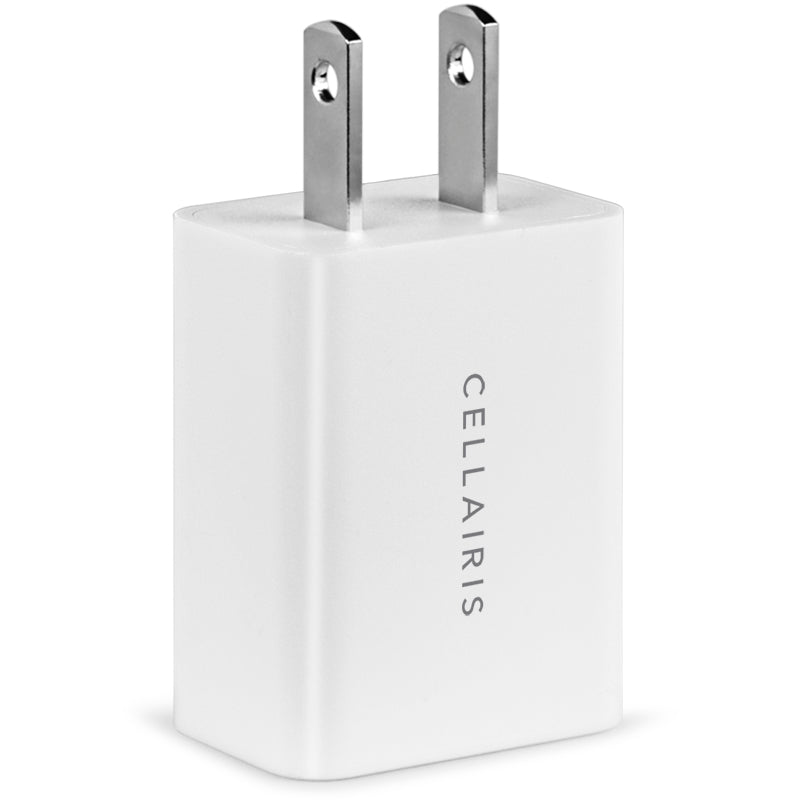 Cellairis Wall Charger - Single USB-A 1.0A White (Bulk) Wall Chargers