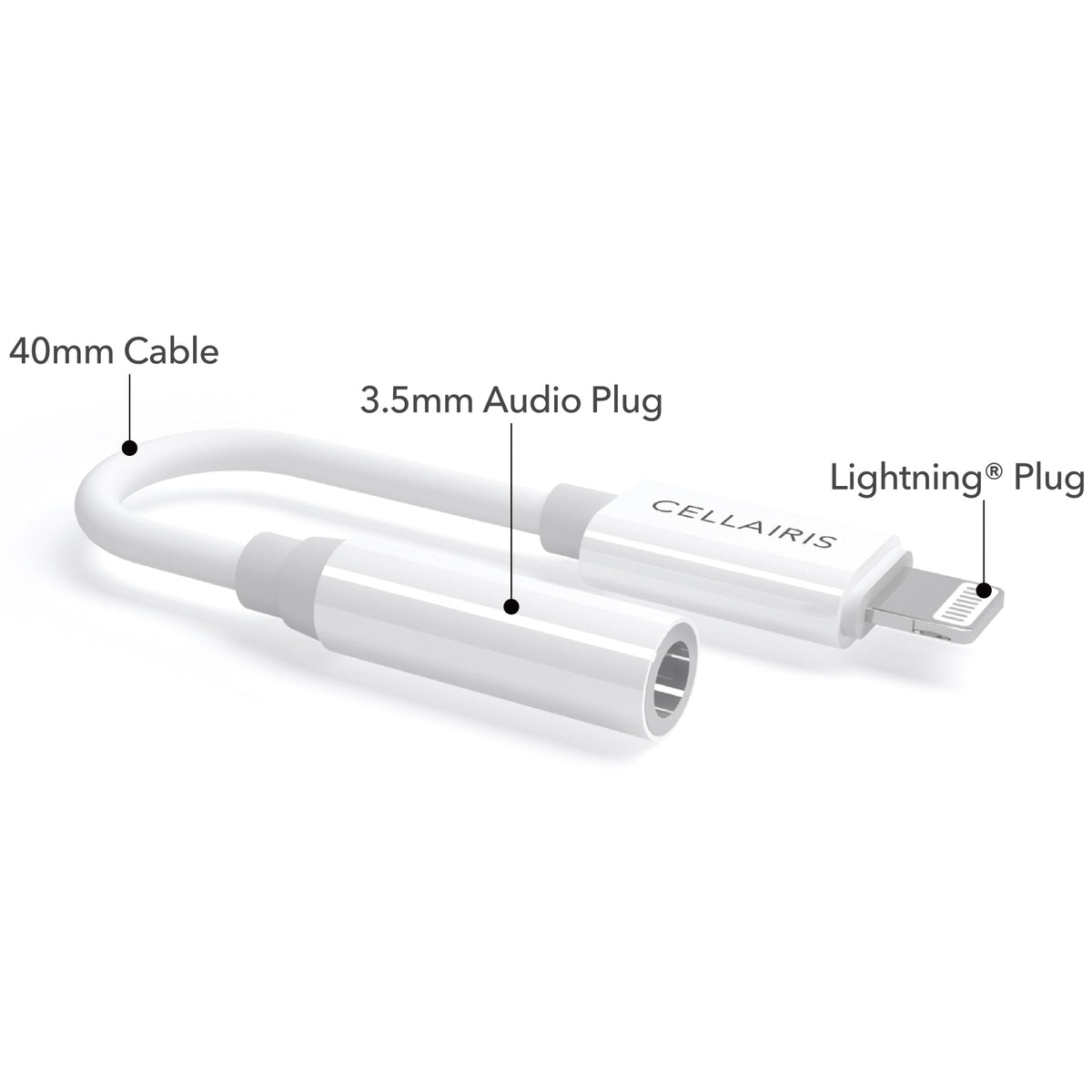 Headset Adapter - Lightning to 3.5mm Audio Adapters