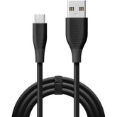 Charge Cable - 6FT Micro USB to USB-A TPE Black Cables