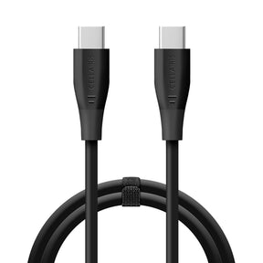Charge Cable - 3FT USB-C to USB-C TPE Black Cables