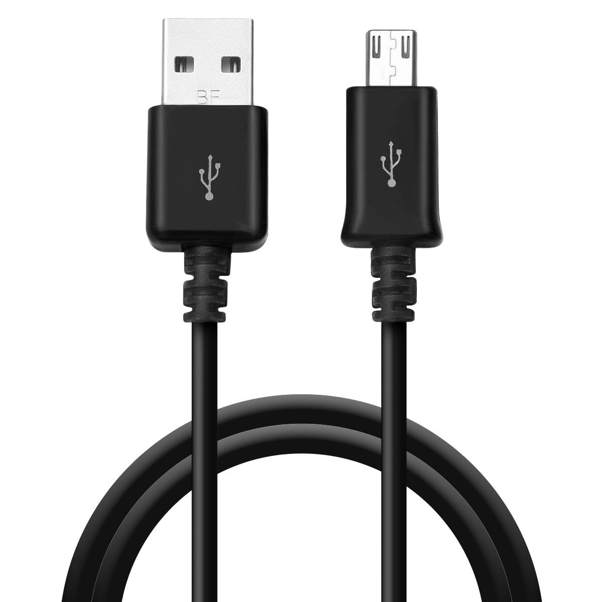 Charge Cable - 4FT Samsung OEM Micro USB to USB-A Black (Bulk) Cables
