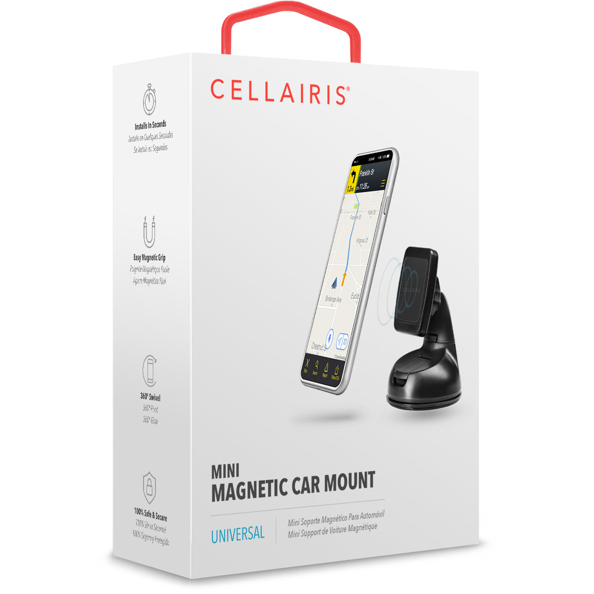 Cellairis Mount - Dashboard/ Windshield Magnetic Mounts/Stands