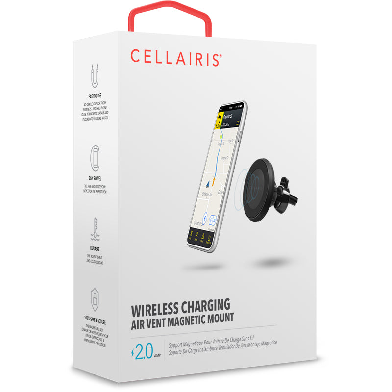 Mount - Air Vent Wireless Charging Mounts/Stands