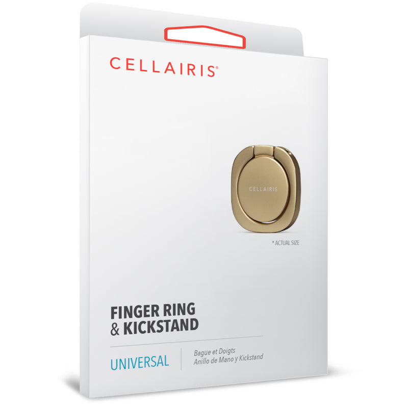 Finger Ring & Kickstand Gold Matte Rings/Grips