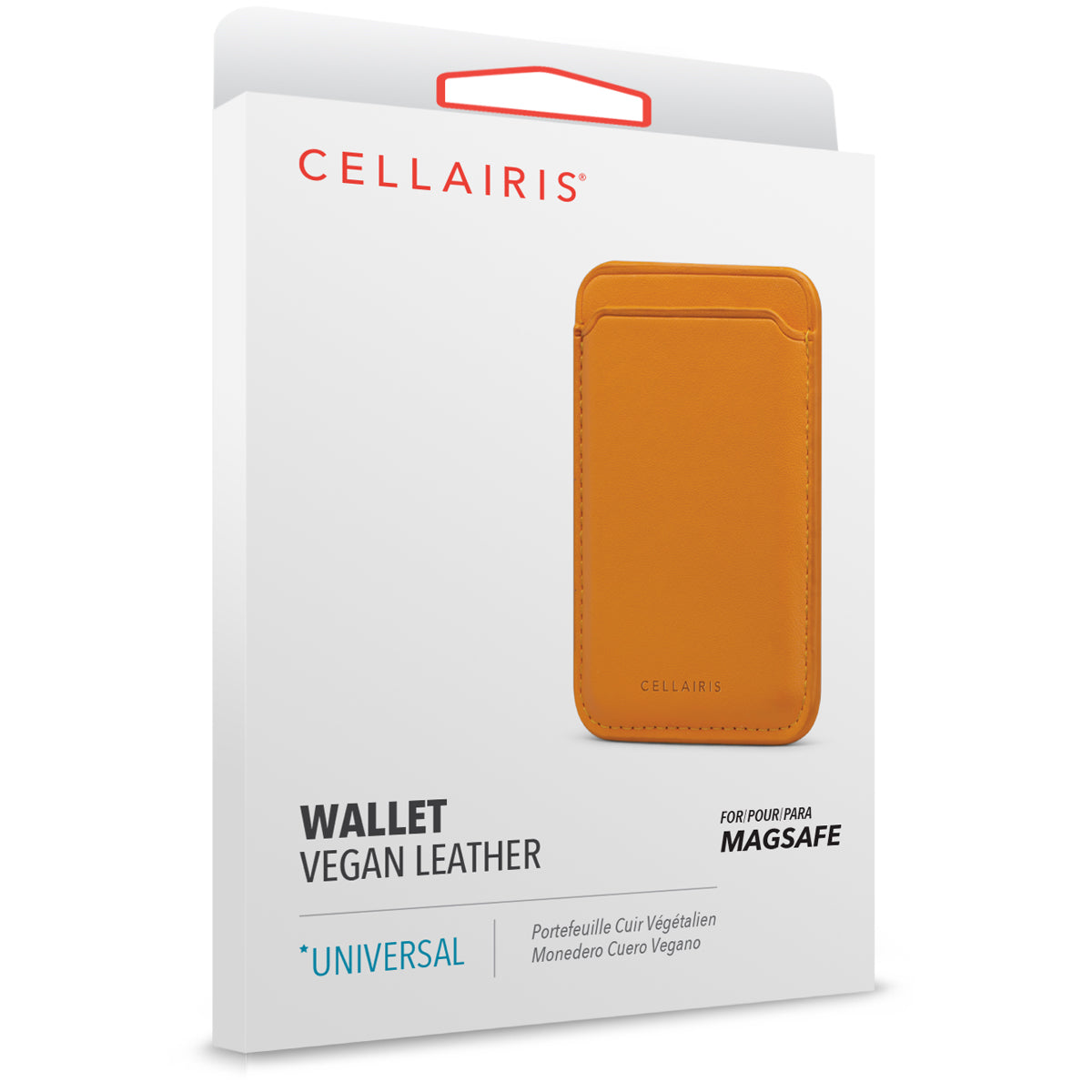Wallet - Vegan Leather Honey Orange w/ MagSafe Other